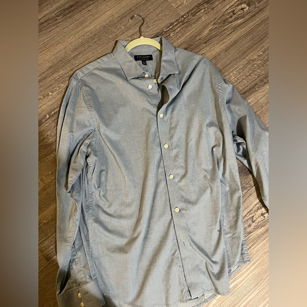 Banana Republic Blue Dress Shirt